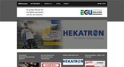 Desktop Screenshot of egu-industrie.de